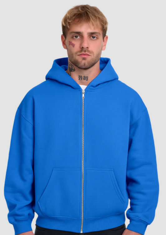 Blue Studio Zip-ups